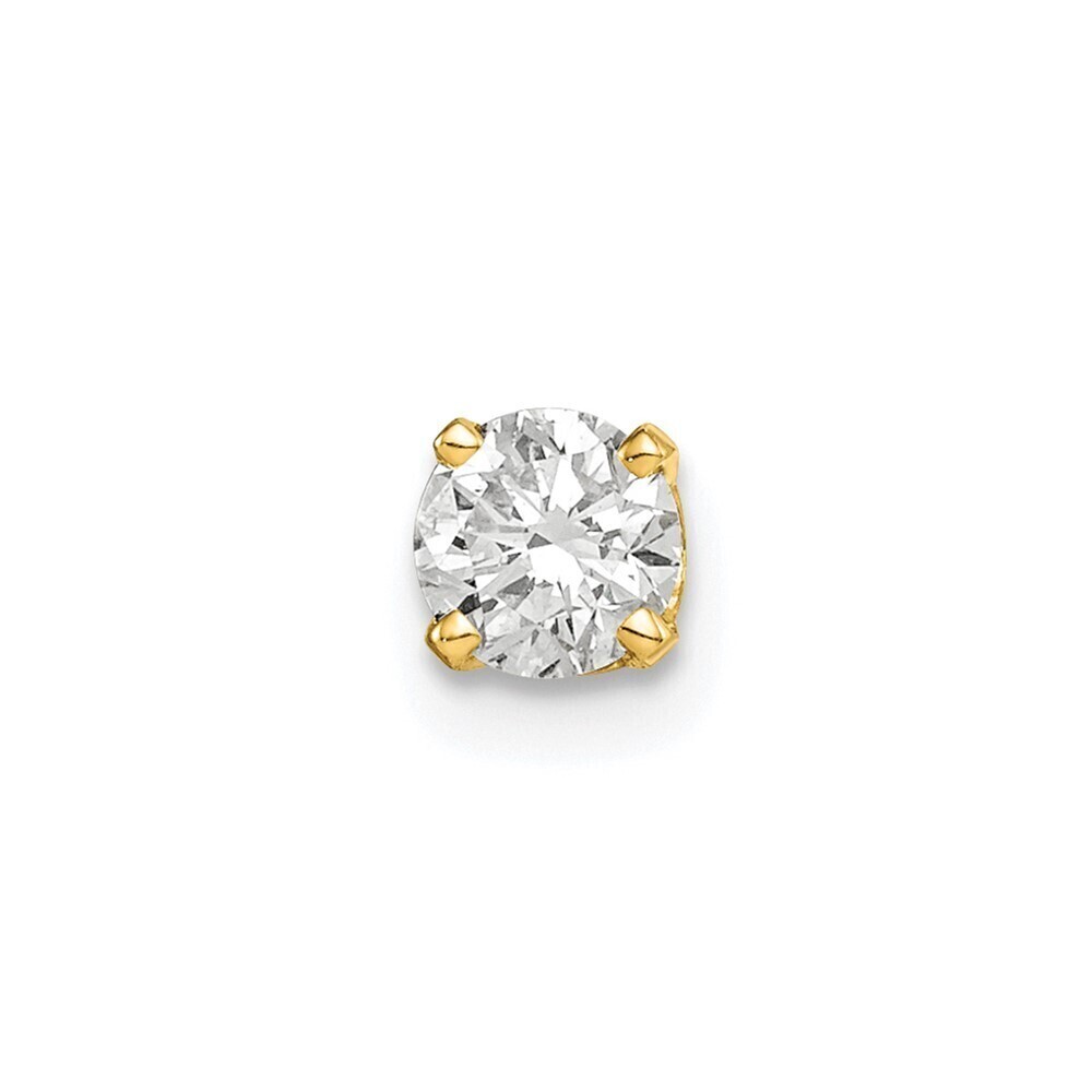 Kazi Luxury 14k Single Stud Diamond Earring